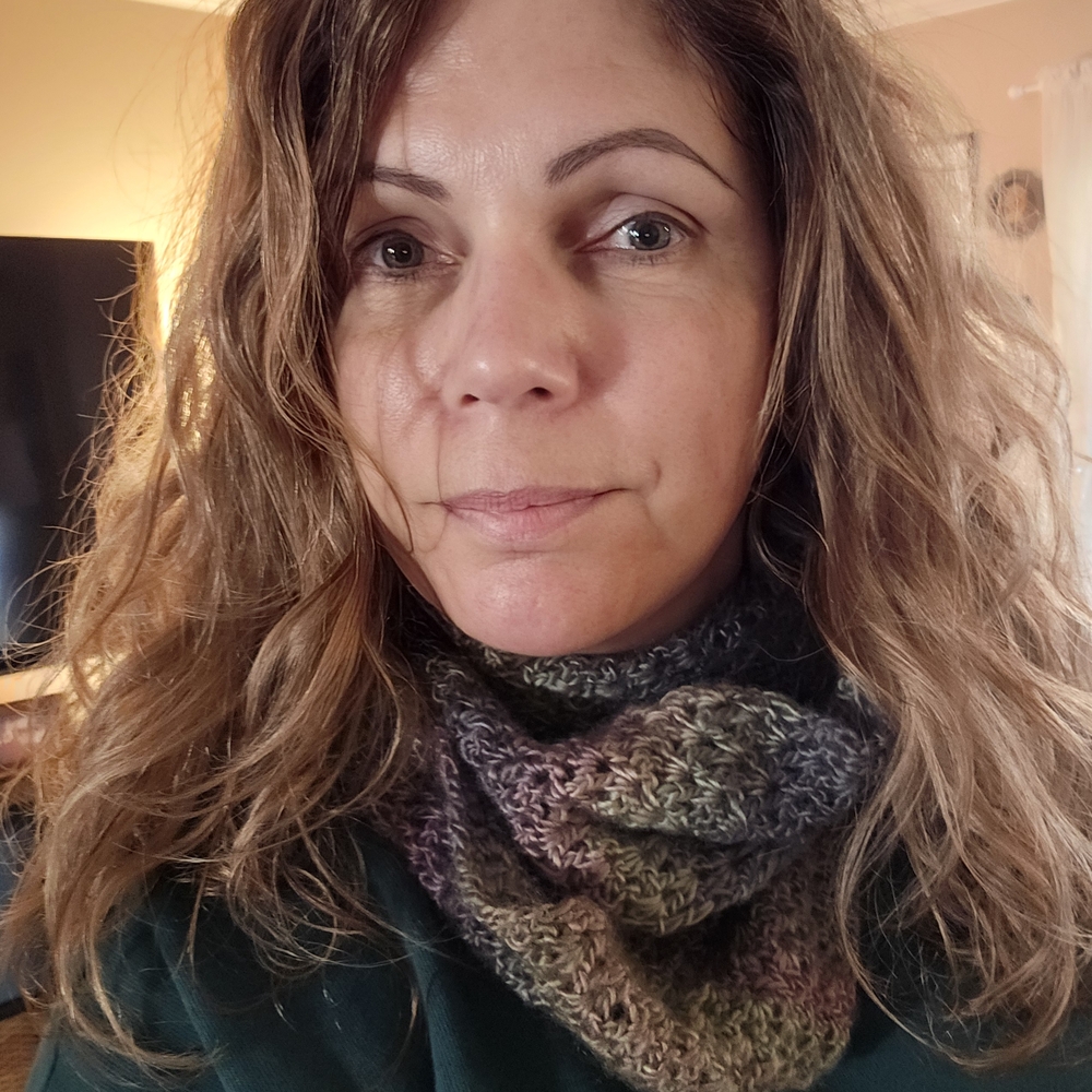 Multicolor Crochet Scarf - Picture 6 of 6